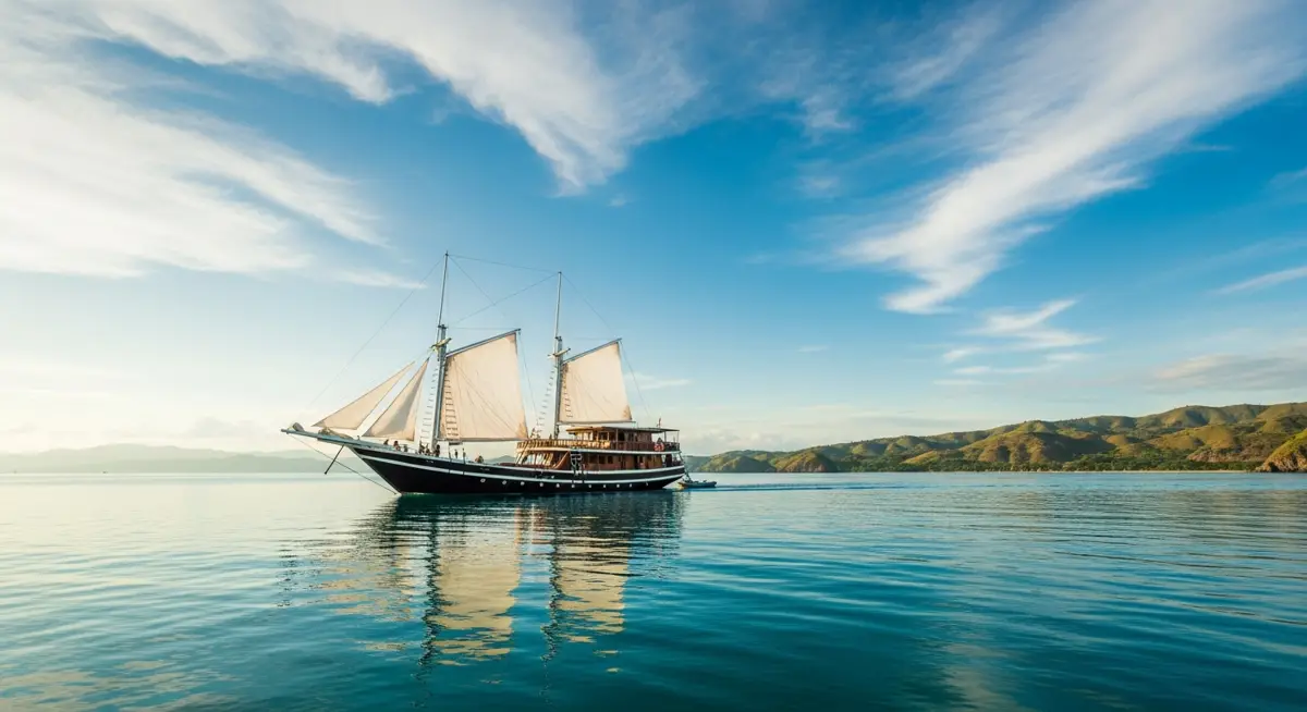 Lombok Private Cruise in Lombok — a traditional Indonesian phinisi sailing schooner